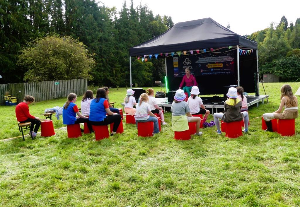 Bucket drumming with Kate Picken