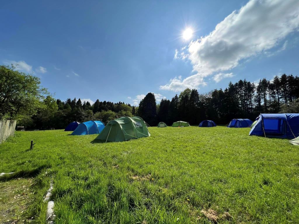 Tents available for use!